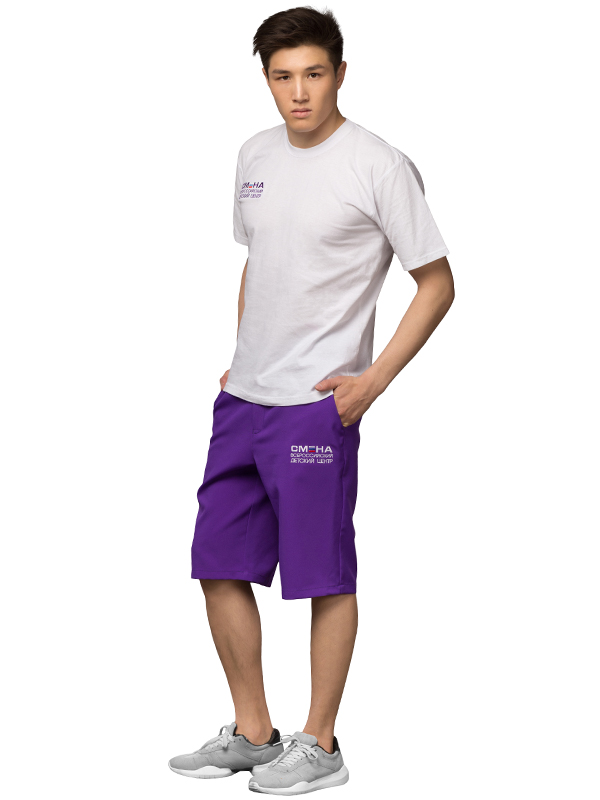 Костюм вожатого мужской: футболка, шорты модель ШМ-1-2